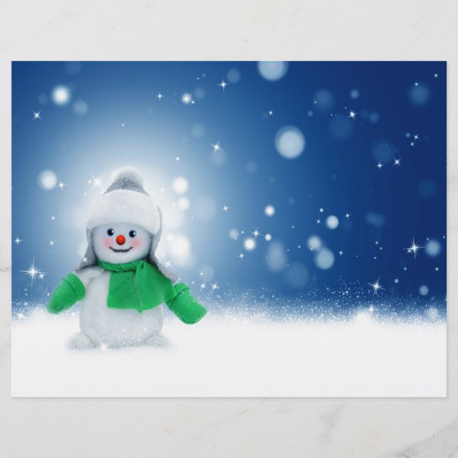 Snowman Wishes (Front)