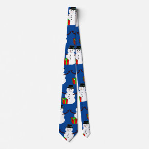 Snowman with a Gift Tie