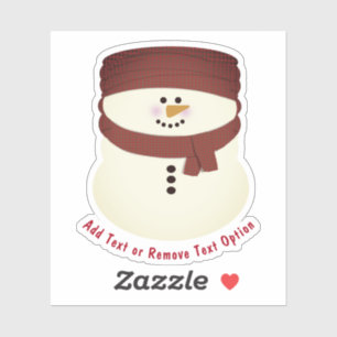 Snowman with Beanie Christmas
