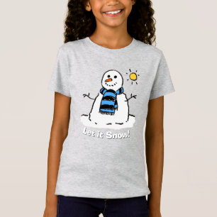 Snowman with Message! T-Shirt