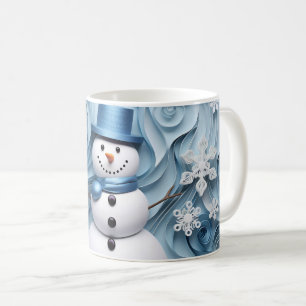Snowman Wonderland Christmas Holiday Mug