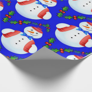 Snowman Wrapping Paper