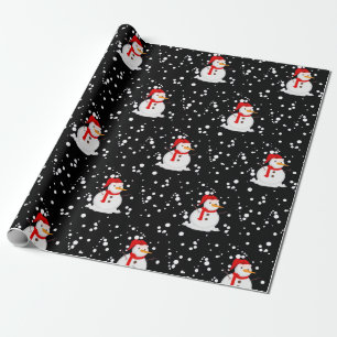 "Snowman" Wrapping Paper