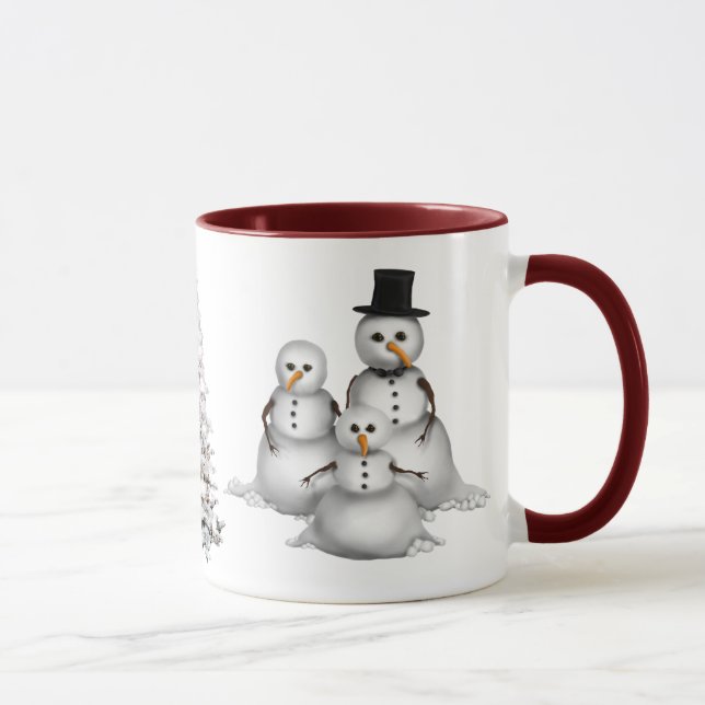 Snowmans Christmas mug (Right)