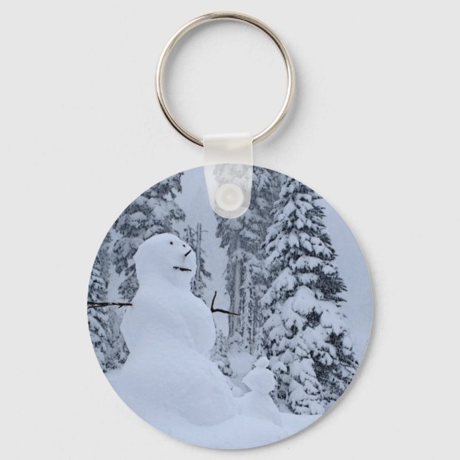 Snowman's Paradise Key Ring (Front)