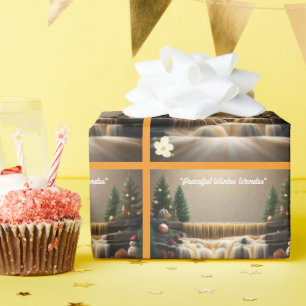 "Snowman's Winter Wonderland" Wrapping Paper