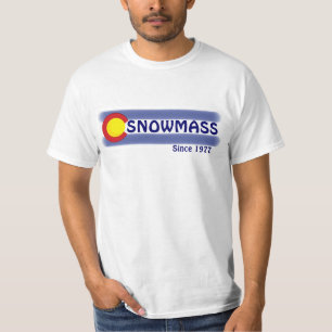 Snowmass Colorado local flag value tee