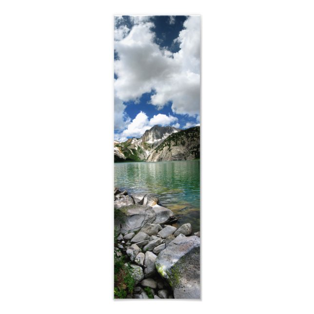Snowmass Lake / Peak - Maroon Belles Photo Print (Front)