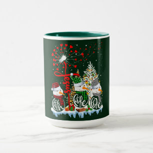 Snowmen and Christmas Trees  Mug