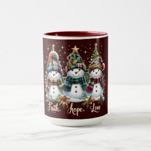 Snowmen and Christmas Trees  Mug