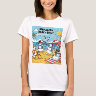 Snowmen Beach Bash T-Shirt