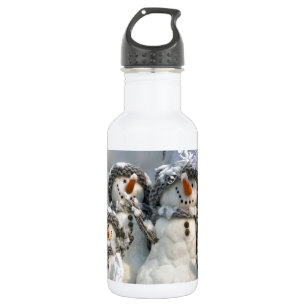 Snowmen Christmas 532 Ml Water Bottle