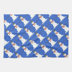 Snowmen Christmas Kitchen Towel