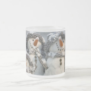 Snowmen Christmas mug
