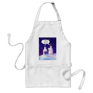 Snowmen Don't Eat Beans Standard Apron
