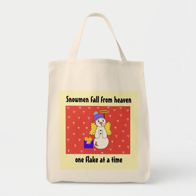 Snowmen Fall From Heaven Tote Bag (Front)