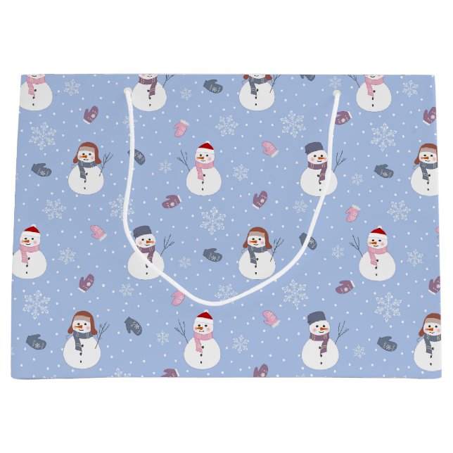 Snowmen Gift bag (Front)