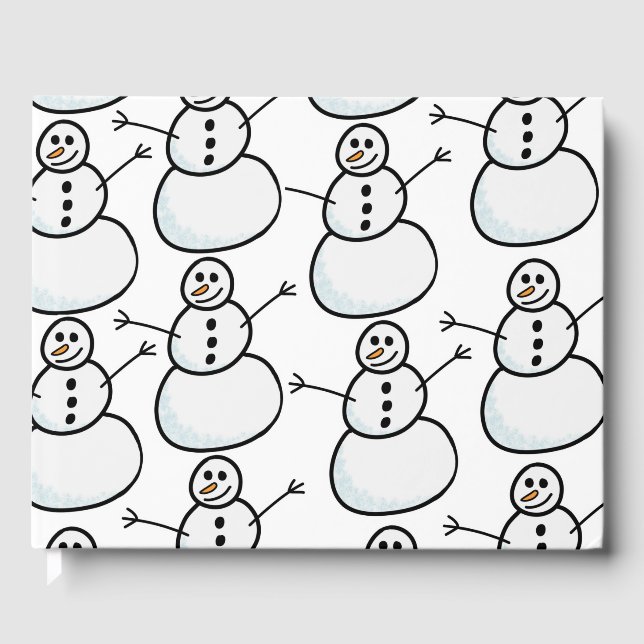 Snowmen Guest Book (Front)