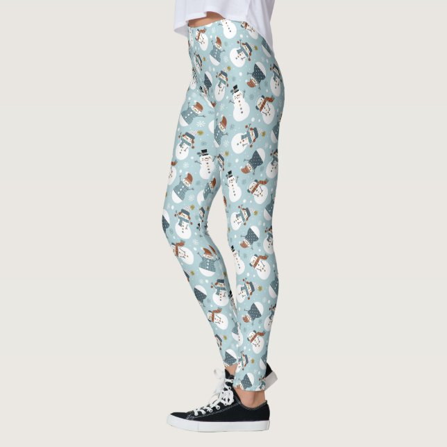 Snowmen Leggings (Left)