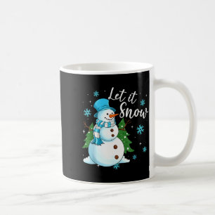 Snowmen Let It Snow Christmas Funny Family Matchin Coffee Mug