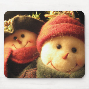 Snowmen Mouse Mat