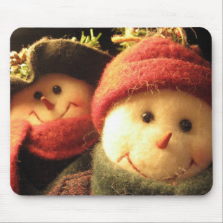 Snowmen Mouse Mat