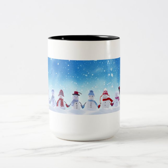 Snowmen Mug (Center)