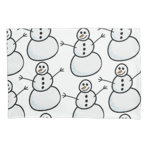 Snowmen Pillowcase