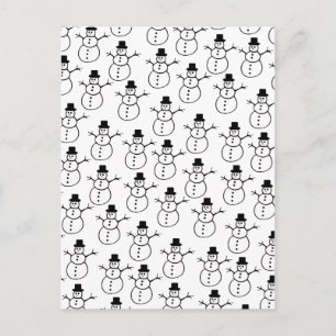 Snowmen Postcard