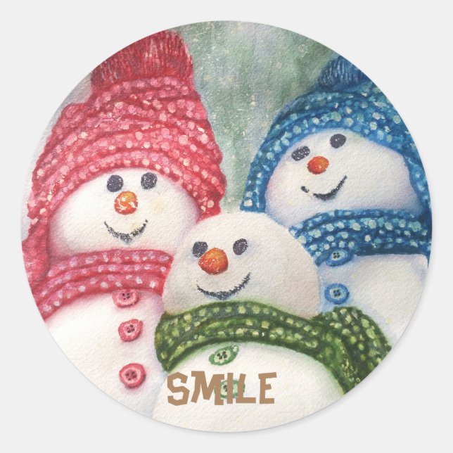 SNOWMEN Sticker (Front)