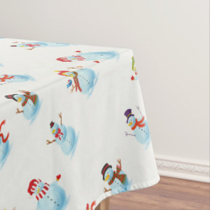 Snowmen Tablecloth