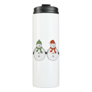 Snowmen Winter has come Thermal Tumbler