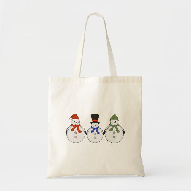 Snowmen Winter has come Tote Bag (Front)