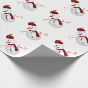 Snowmen Wrapping Paper