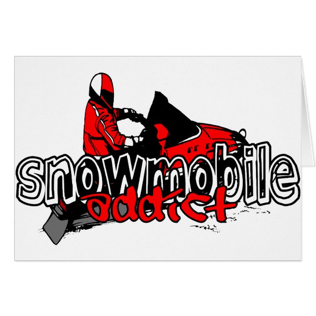 Snowmobile Addict (Front Horizontal)