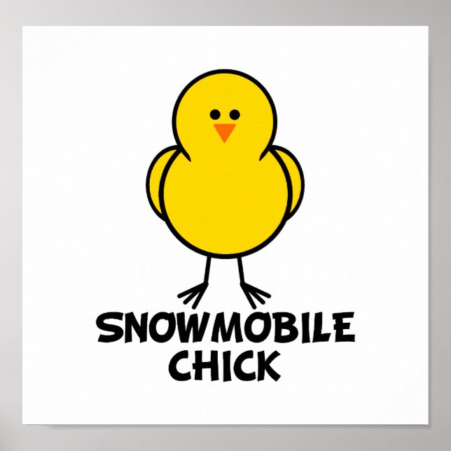 Snowmobile Chick Poster (Front)