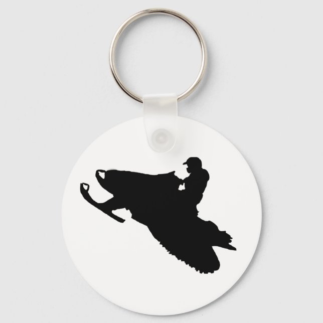 Snowmobile keychain (Front)