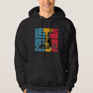Snowmobile Lover Lets Ride Quote Hoodie