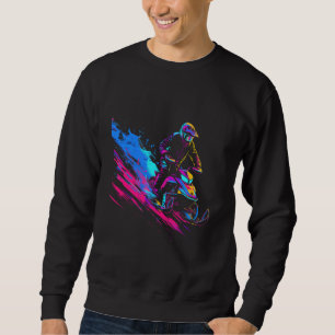 Snowmobile Motor Sled Snowmobiling Sweatshirt