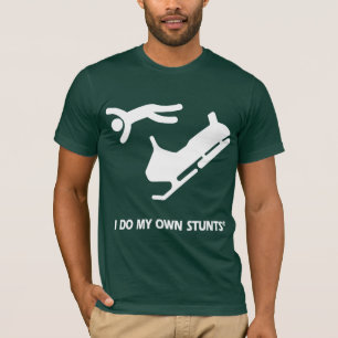 Snowmobile My Own Stunts T-Shirt