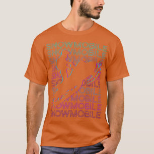 Snowmobile Retro  T-Shirt