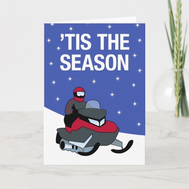 Snowmobile Season Card (Front)