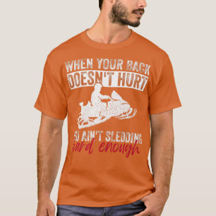 Snowmobile Winter Sled And Skimobile Riding  T-Shirt