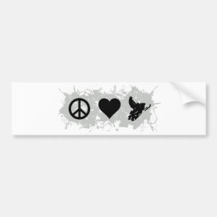 Snowmobiling Bumper Sticker