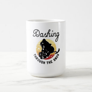 Snowmobiling - Dashing Through The Snow Coffee Mug