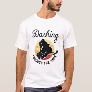 Snowmobiling - Dashing Through The Snow T-Shirt