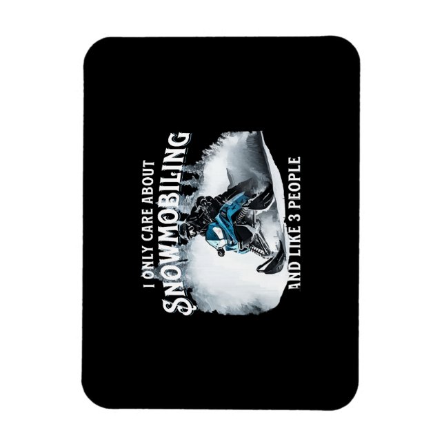 Snowmobiling Funny Snowmobile Snowmobiling Funny S Magnet (Vertical)
