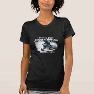 Snowmobiling Funny Snowmobile T-Shirt