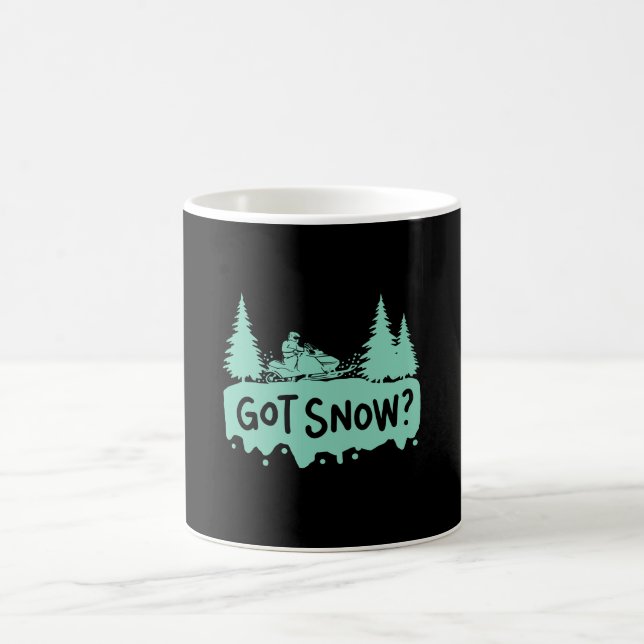 Snowmobiling - Got Snow Funny Snowmobiling Coffee Mug (Center)