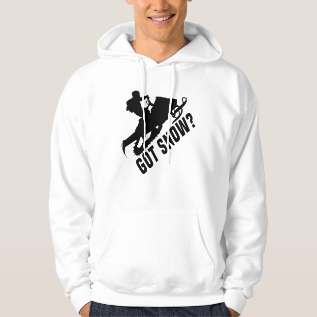 Snowmobiling - Got Snow Snowmobile Gifts Hoodie (Front)